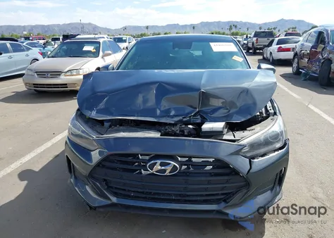 2019 Hyundai Veloster 2.0 Premium z USA, uszkodzony, nr VIN KMHTG6AF0KU015328
